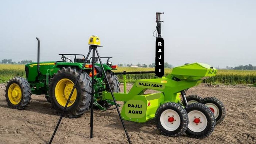 MEASURING LAND WITH LASER LEVELLER